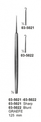 Fine Wound Retractors ( Dura - and Skin Retractors